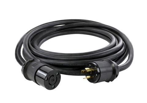 Twist Lock L5-20 NEMA  50' Extension 12/3 SOOW Cable - X50-TL5-20