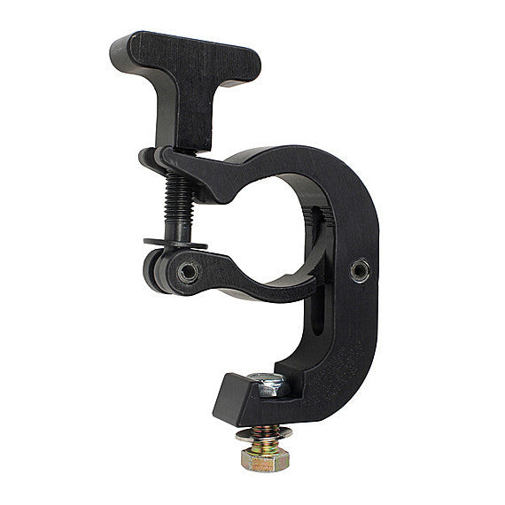 Alumero end clamp Click with pin 30-42 mm, black