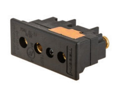 20A Stage Pin female PANEL MOUNT - BLACK -  HUBBELL HBL20SPFR