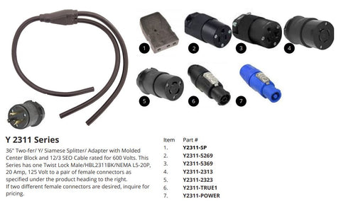 Cable Assemblies / Connectors / Sockets – ALL BULBS