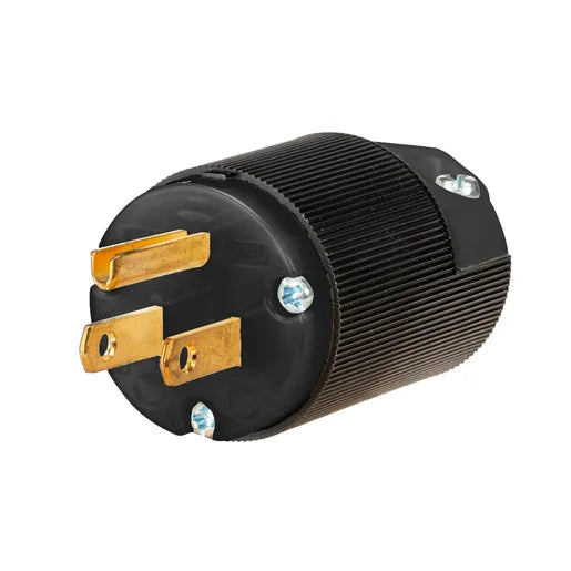 5-15P Straight Blade Male 2P 3W 15A 125V BLACK -  HBL5266CBKST
