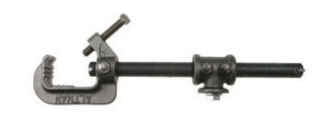 12" Pipe w/ 1 Sliding Tee (w/ 1/2-13 bolt & washer) (3 lbs.) - 509-12-1