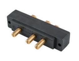 60A Stage Pin female PANEL MOUNT RING Term. - HUBBELL HBL60SPFRRT