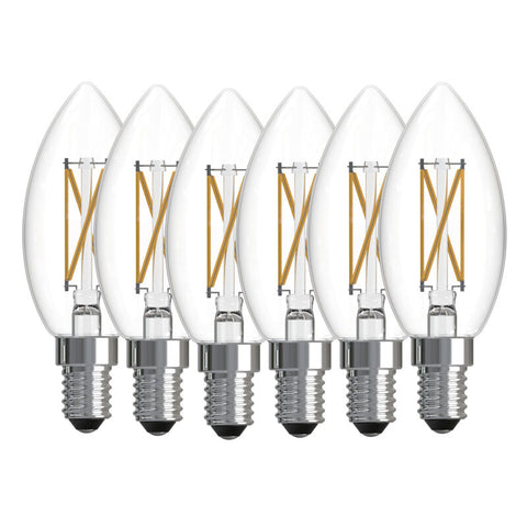 LED4B11/27K/FIL/D/B/2/6P - Bulbrite 776229
