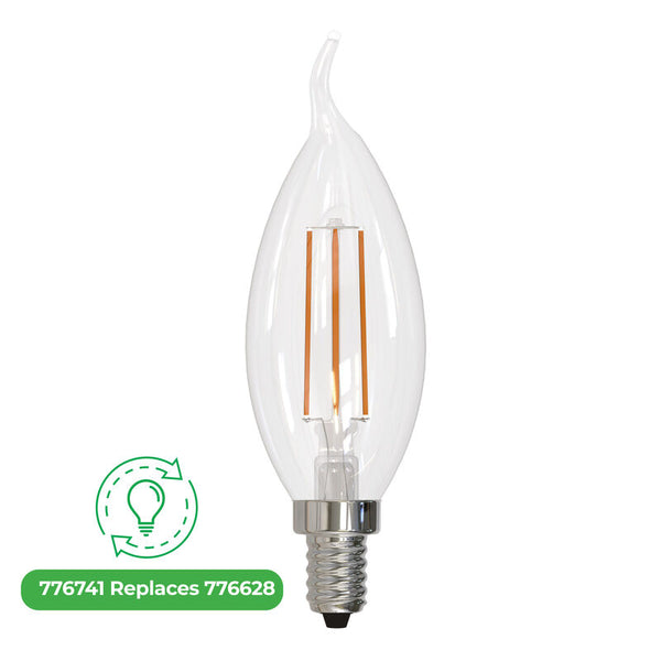 LED5CA10/27K/FIL/4/JA8 Bulbrite 776741