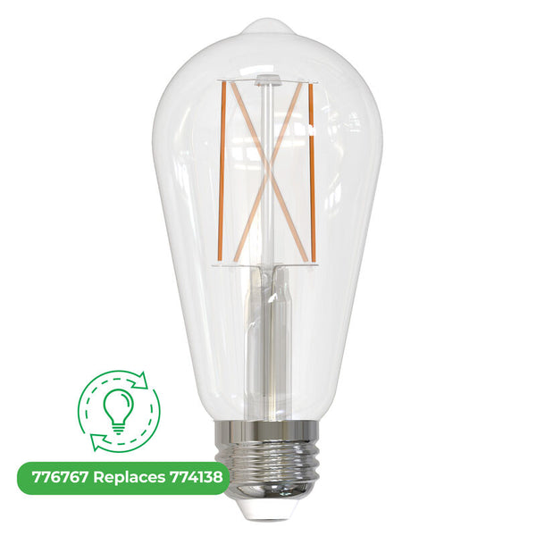 LED8ST18/27K/FIL/3/JA8 Bulbrite 776767