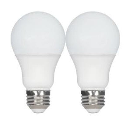 9.8A19/LED/827/ECO/ND/2PK SATCO S11434