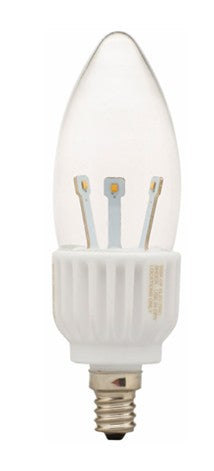 ARCLFFE12C24C2700 Arclamp FTW Flicker 24V Clear Candle E12 - 7490A1858