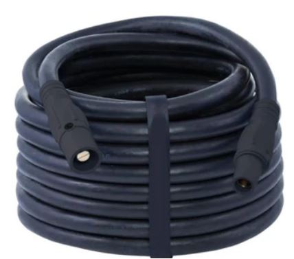 Feeder Cable 4/0 Cam 100' BLACK - X100-4/0CAM-BK