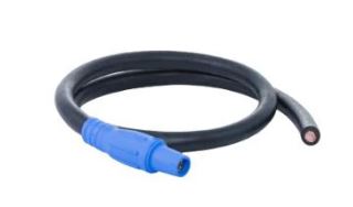 2/0 Cam PIGTAIL Female BLUE to Blunt -  05' - BLUE - X05-2/0CAM-BL-F