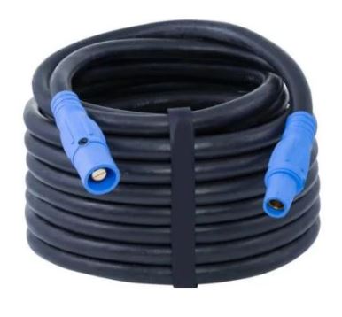 4/0 Cam Feeder Cable -  75' - BLUE - X75-4/0CAM-BL