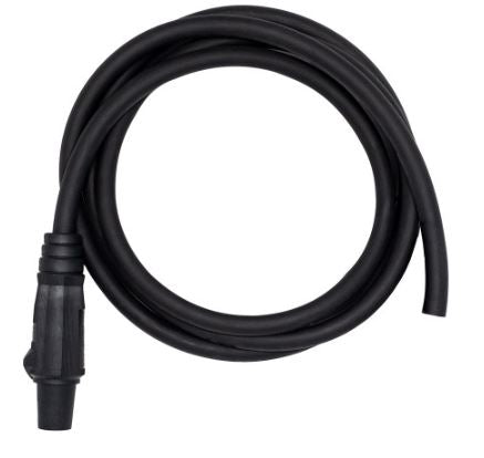 2 AWG Cam PIGTAIL Female BLACK to Blunt -  05' - BLACK - X05-2CAM-BK-F