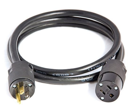 10' EXT. CABLE - 12/3 SJOOW CABLE & HUBBELL 15A EDISON CONNECTORS - X10SB15-H(12/3SJO)