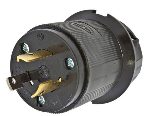 HBL2311M15 HUBBELL L5-20 MALE PLUG-ALL BLACK