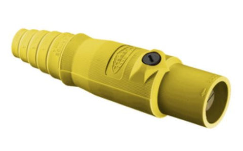 300A MALE CABLE MOUNT - YELLOW - HUBBELL - HBL300MY