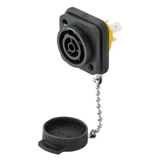 HBLFP HUBBELL - Insul-Lock Outlet, 1/4'' tab terminations, without divider