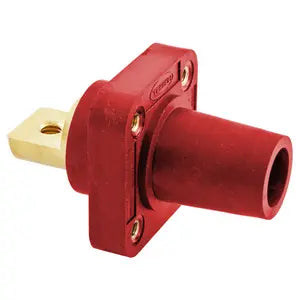 FEMALE BUS Receptacle 300/400A 600V AC/DC - RED - HUBBELL HBLFRBR