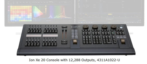 ION XE 20 12K-US - Ion Xe 20 Console, 12,288 Outputs - ETC 4311A1022-US