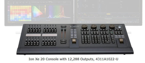 ION XE 20 12K-US - Ion Xe 20 Console, 12,288 Outputs - ETC 4311A1022-US