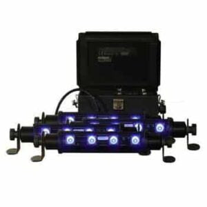 40W LED Blacklight IP65 (365nm) - Complete System - Incl. (1) SS-UV40DB-BK Driver Box + (4) SS-UV10C-EXT-5 Cables - Altman SS-UV40C-*