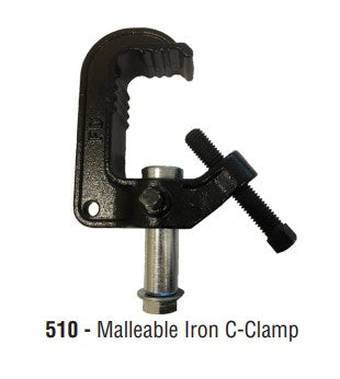 510 Malleable Iron Pipe Clamp 2lbs Altman Lighting 510 ALT510