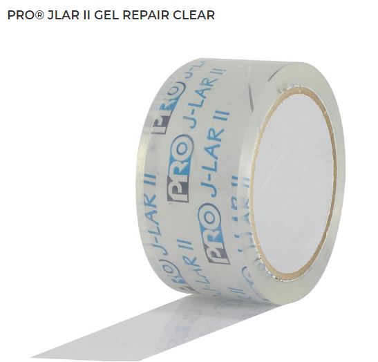 Pro JLAR II Gel Repair  1x36 yds Clear ProTAPES  001UPCJII136MCLR