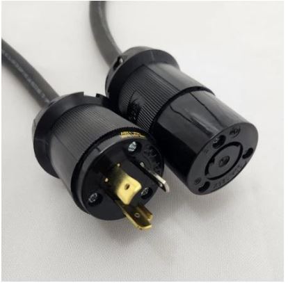 Power Cable: NEMA L5-20P 120V 20A to NEMA L5-20R 120V 20A SO12, 5 feet - X05-L5-20