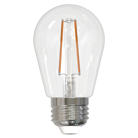 LED2S14/27K/FIL/4 Bulbrite 776950 Clear S14 LED Sign Marquee Lighting 11S14 