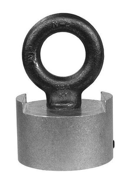 MTOM Mega-Tie-Off Mill Finish Base Silver The Light Source MTOB 