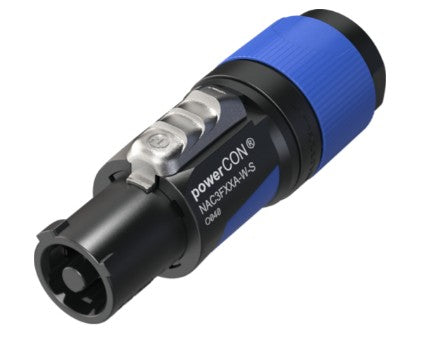 PIGTAIL  60" PowerCON BLUE NEUTRIK - 12/3 SJOOW - PIG60-POWERBLUE