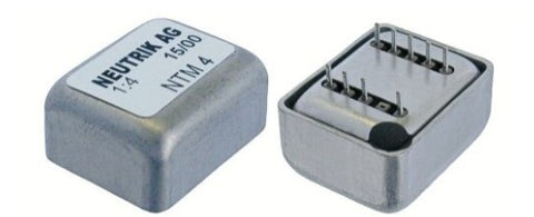 NEUTRIK  NTM4 Transformer - studio mic input - PCBV  - 1:4 ratio