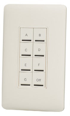 PI1008-3 Paradigm Inspire 8-button station - Gray - 7185B2108-3  POA