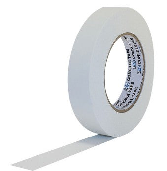 PRO Console 1x60yds White Flatback Paper ProTapes 001UPCC160MWHT PRPCT60WHT 