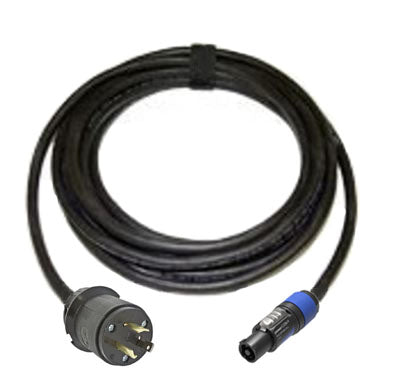 L5-20P Twist-Lock M to PowerCon-L BLUE SO12 ADAPTER - 3' to 200' ft
