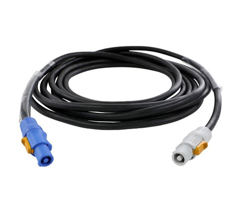 PowerCON NAC3FCA to NAC3FCB - Extension CABLE  15 ft - X15POWER(12/3SO)