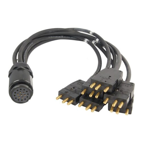 SOCAPEX BREAK-IN (F) to 6 Stage Pin (M) - 12/3 SJOOW - 6 ft - BINSX-20MC