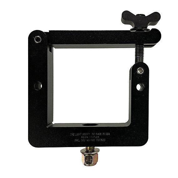 SQXL4B Mega Square Half Coupler XL BLACK - The Light Source