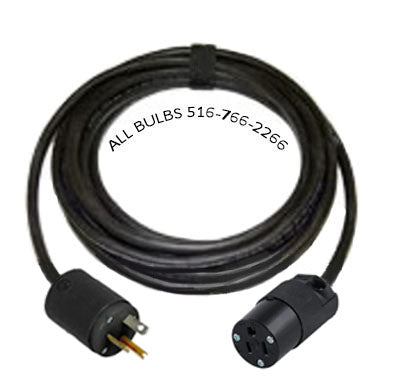 5-20P EDISON M to 5-15R EDISON F SO12 ADAPTER - 1' to 200'