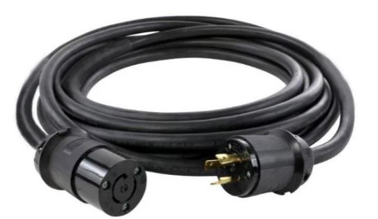 NEMA L6-20 Twist Lock Extension - 200' - 250V 20A SO12 - X200-TL6-20