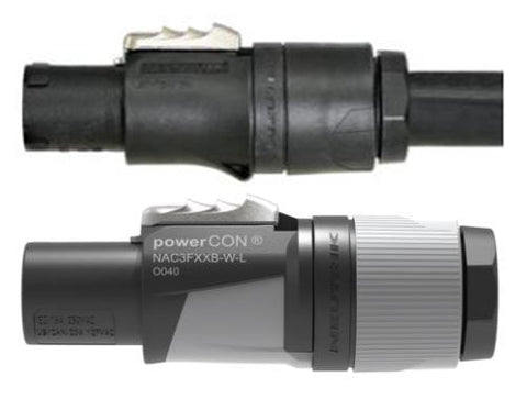 PowerCON-L GREY to TRUE1 TOP-L (F) SO12 ADAPTER -  3' to 200' ft