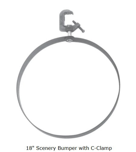 Scenery Bumper - 18" Diameter w/ 510 Pipe Clamp (14 lbs.) - 507