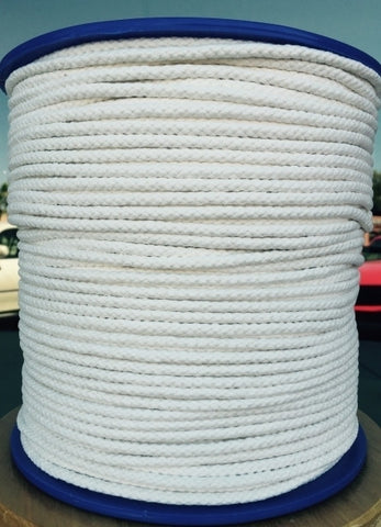 Cotton Tie Line (1/8 inch) Unglazed - SGT KNOTS - Trick Line - Multipurpose  Utility Line - Polyester Core - Theatrical Projects, Decor, Cable  Management, Commercial uses (300 ft - Black) 