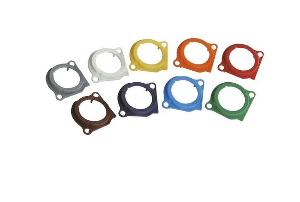 NEUTRIK  ACRM-3 Colored ring for male 4-pin A & B , 5-pin A & B, 3-pin B series - Orange