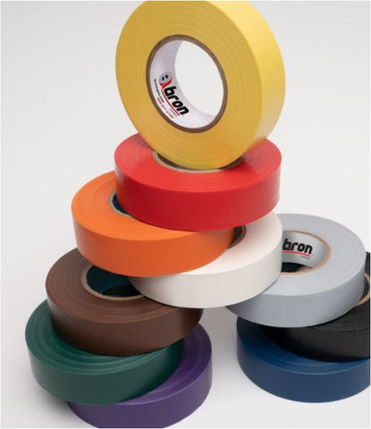 ELECTRICAL Tape  .75x20yds  GREEN Bron Tapes BT-48