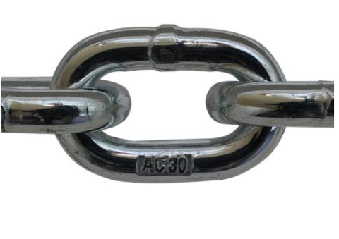 Deck Chain 1/4 X 400 FT Zinc Plated Proof Coil Chain 11E250-0400  