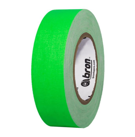 Gaffer Tape  3x55yds  FLUORESCENT Green Bron Tapes  BT-260