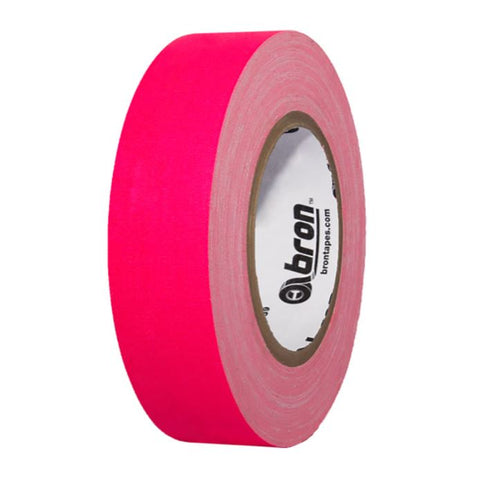Gaffer Tape  3x55yds  FLUORESCENT Pink Bron Tapes  BT-260