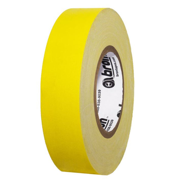 Gaffer Tape  3x55yds  YELLOW Bron Tapes BT-260