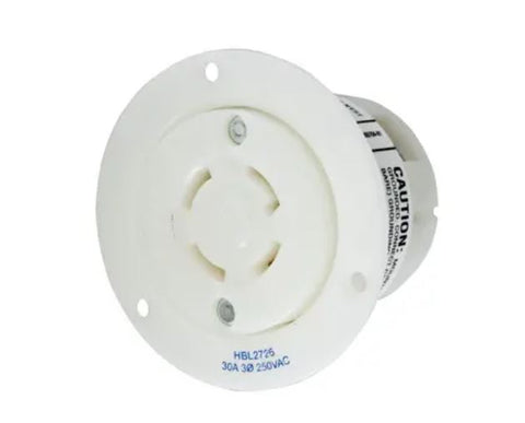 HBL2726 HUBBELL L15-30 FLANGED RECEPTACLE