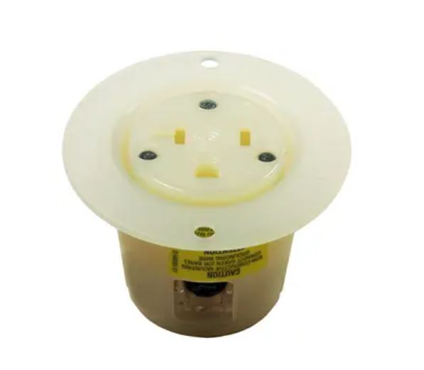 L5-20 FEMALE FLANGED OUTLET - HUBBELL - HBL5379C